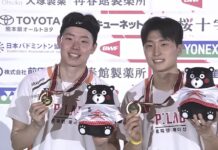 Seo Seung Jae and Kim Won Ho dominate the 2025 badminton season with their 10th title at the Kumamoto Masters. (Photo: BWF)