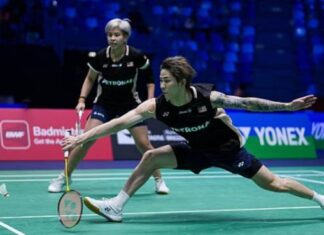 Chen Tang Jie and Toh Ee Wei advance to the 2025 Australian Open second round. (Photo: AFP)