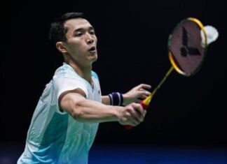 Jonatan Christie advances to the 2025 Hylo Open final. (Photo: AFP)