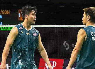 Goh Sze Fei and Nur Izzuddin reach the 2025 Australian Open semi-finals. (Photo: BWF)