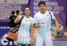 Lai Pei Jing and Jimmy Wong storm into the 2025 Korea Masters mixed doubles final. (Photo: Lai Pei Jing’s IG)