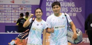 Lai Pei Jing and Jimmy Wong storm into the 2025 Korea Masters mixed doubles final. (Photo: Lai Pei Jing’s IG)