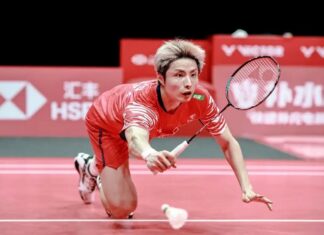 Shi Yuqi looks to defend his title after advancing to the men’s singles final at the 2025 BWF World Tour Finals. (Photo: BWF)
