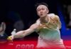 Lee Zii Jia Shows Improvement Despite First-Round Exit at 2026 India Open Lee Zii Jia suffers first round exit at the 2026 India Open. (Photo: Getty Images)