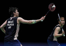 Man Wei Chong and Tee Kai Wun enter the Indonesia Masters second round. (Photo: Xinhua)