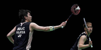 Man Wei Chong and Tee Kai Wun enter the Indonesia Masters second round. (Photo: Xinhua)