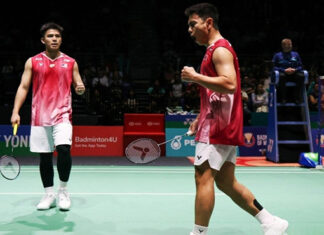 Goh Sze Fei–Nur Izzuddin are currently being guided by Koo Kien Keat, Teo Kok Siang. (Photo: Bernama)