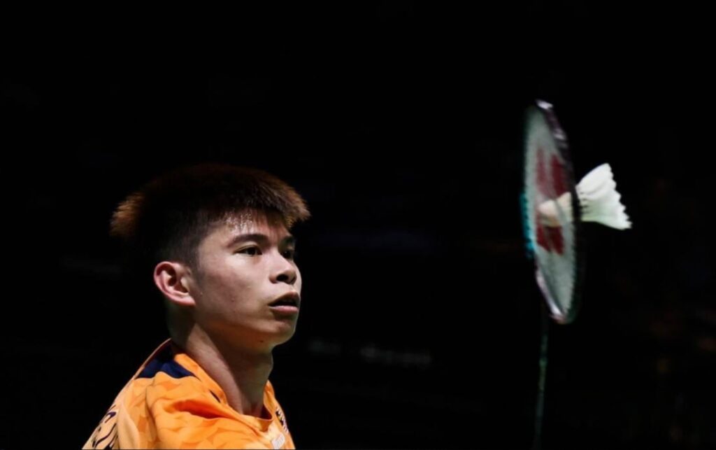 Malaysia’s Leong Jun Hao secures a place in the second round of the Malaysia Open 2026 in Kuala Lumpur. (Photo: Bernama)