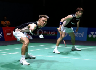 Man Wei Chong/Tee Kai Wun advance to 2026 Malaysia Open quarters. (Photo: Bernama)
