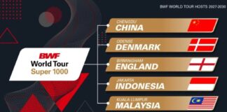 BWF announces a revamped World Tour structure from 2027 to 2030, marking a new era for elite badminton tournaments worldwide. (Photo: BWF)