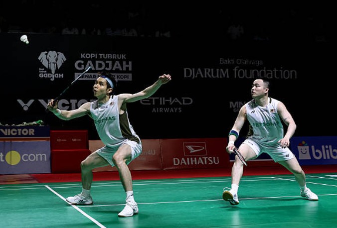 Aaron Chia–Soh Wooi Yik Survive Scare to Progress at German Open. (Photo: AFP) Aaron Chia–Soh Wooi Yik Survive Scare to Progress at German Open. (Photo: AFP)