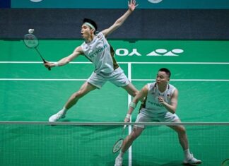 Aaron Chia–Soh Wooi Yik Shocked at 2026 German Open. （Photo: AFP)