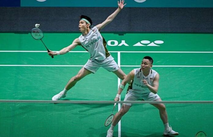 Aaron Chia–Soh Wooi Yik Shocked at 2026 German Open. (Photo: AFP) Aaron Chia–Soh Wooi Yik Shocked at 2026 German Open. (Photo: AFP)
