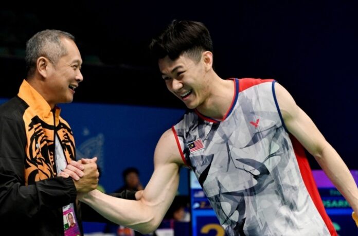 Wong Tat Meng says Lee Zii Jia must regain top form for LA 2028 Olympics. (Photo: AFP)