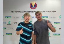 Men’s doubles coach Herry Iman Pierngadi believes the All England Championships will be a key measuring stick for young Malaysian pair Kang Khai Xing–Aaron Tai as they face elite opposition. （Photo: Bernama)