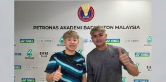 Men’s doubles coach Herry Iman Pierngadi believes the All England Championships will be a key measuring stick for young Malaysian pair Kang Khai Xing–Aaron Tai as they face elite opposition. （Photo: Bernama)