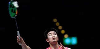 Li Shi Feng makes 2026 Swiss Open Semi-Finals. (Photo: AFP)