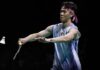 Lee Zii Jia exits early at the 2026 Orleans Masters after a straight-game loss to China’s Dong Tian Yao in the qualifying rounds. (Photo: AFP)