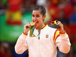 Carolina Marin announces retirement after incredible Olympic gold and world championship badminton career. (Photo: AFP)