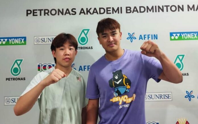 Aaron Tai and Kang Khai Xing defeat Satwiksairaj Rankireddy and Chirag Shetty at the 2026 All England Badminton Championships first round. (Photo: Bernama)