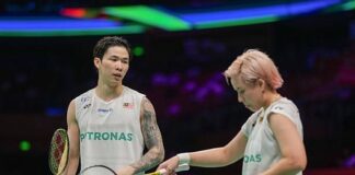 Rexy Mainaky criticizes Chen Tang Jie (L) and Toh Ee Wei (R) for underperforming at the 2026 Badminton Asia Championships after early exit. (Photo: AFP)