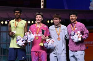 Shi Yuqi Wins First Asian Title, An Se Young Crowned Champion in Ningbo