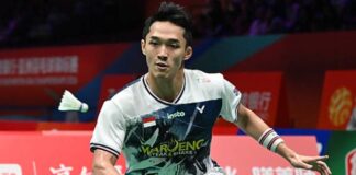 Indonesia’s Jonatan Christie leads the team’s preparations for the Thomas Cup 2026 as they aim to top their group. (Photo: AFP)