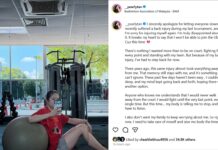 Pearly Tan Withdraws from Uber Cup 2026 Due to Recurring Back Injury. (Photo: Pearly Tan's IG)