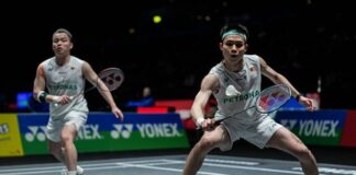 Soh Wooi Yik and Aaron Chia are preparing for the Badminton Asia Championships badminton tournament. (Photo: AFP)