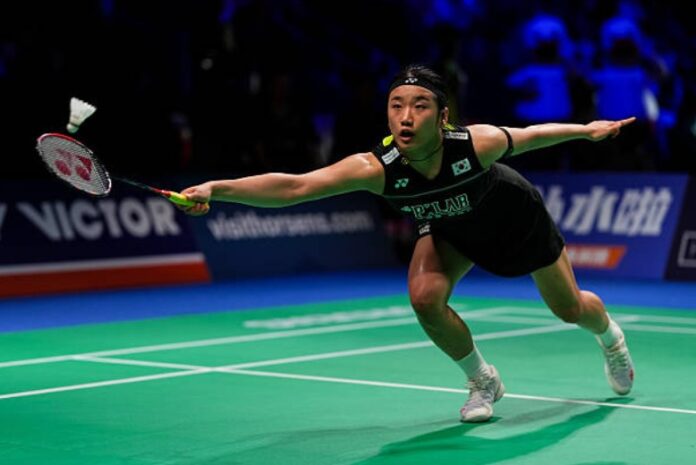 An Se Young powers South Korea to a commanding start at the 2026 Uber Cup with a clinical singles performance in top-level badminton. (Photo: AFP)