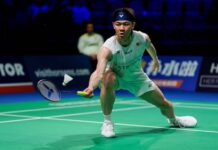Lee Zii Jia remains Malaysia’s most consistent performer at the 2026 Thomas Cup, staying unbeaten across the first two group ties. (Photo: AFP)
