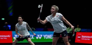 Malaysia’s Chen Tang Jie and Toh Ee Wei progress to the second round of the 2026 Badminton Asia Championships in Ningbo, China. (Photo: AFP)