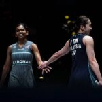 Aaron Chia-Soh Wooi Yik and Pearly Tan-Thinaah Muralitharan advance at the Badminton Asia Championships Pearly Tan-Thinaah Muralitharan advance at the 2026 Badminton Asia Championships. (Photo: AFP)