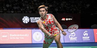 Kunlavut Vitidsarn advances to the Thailand Open 2026 men’s singles final after semifinal victory. (Photo: AFP)