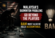 Malaysia’s Badminton Problems Go Beyond the Players, BAM Must Also Be Held Accountable Malaysia’s Badminton Struggles Are Not Just About Players — BAM Must Share Responsibility. (Photo: BadmintonPlanet.com)