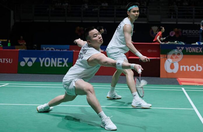 Malaysia badminton stars Aaron Chia-Soh Wooi Yik advance to the semi-finals of the 2026 Malaysia Masters at Arena Unifi Bukit Jalil. (Photo: AFP) Malaysia badminton stars Aaron Chia-Soh Wooi Yik advance to the semi-finals of the 2026 Malaysia Masters at Arena Unifi Bukit Jalil. (Photo: AFP)
