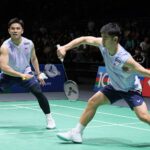 Malaysia men's doubles pair Goh Sze Fei-Nur Izzuddin carry Malaysia’s hope in the 2026 Malaysia Masters final. (Photo: AFP)