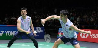 Malaysia men's doubles pair Goh Sze Fei-Nur Izzuddin carry Malaysia’s hope in the 2026 Malaysia Masters final. (Photo: AFP)