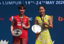Ratchanok Intanon Ends Seven-Year Wait as Li Shifeng Defends Men’s Singles Title at 2026 Malaysia Masters Thailand’s Ratchanok Intanon and China’s Chen Yufei pose for pictures at the 2026 Malaysia Masters badminton tournament in Kuala Lumpur. (Photo: AFP)