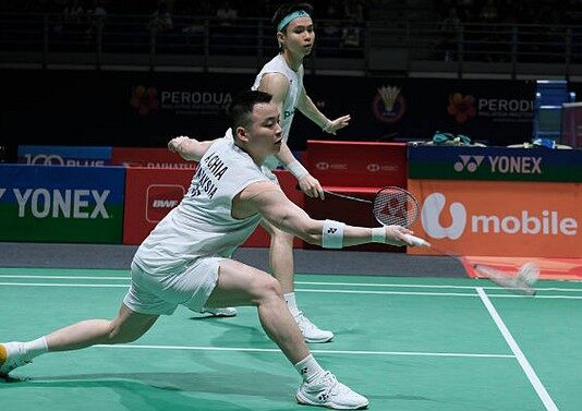 Malaysia badminton stars Aaron Chia and Soh Wooi Yik prepare for their Singapore Open 2026 title defense as they target another major men’s doubles championship. (Photo: AFP)