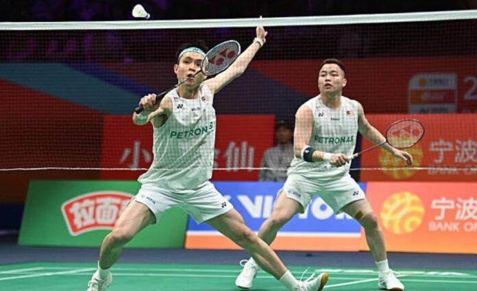 Malaysia badminton stars Aaron Chia-Soh Wooi Yik advance to Singapore Open quarter-finals. (Photo: AFP) Malaysia badminton stars Aaron Chia-Soh Wooi Yik advance to Singapore Open quarter-finals. (Photo: AFP)