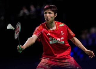 Shi Yuqi powers China into the 2026 Thomas Cup final with a commanding semifinal performance. (Photo: AFP)