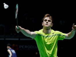 Alex Lanier reaches the 2026 Singapore Open men’s singles final, where he will face Singapore’s Loh Kean Yew. (Photo: AFP)