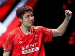 China badminton star Shi Yuqi shares how discipline, mental growth, and years of training shaped his career despite not seeing himself as a natural talent. (Photo: AFP)