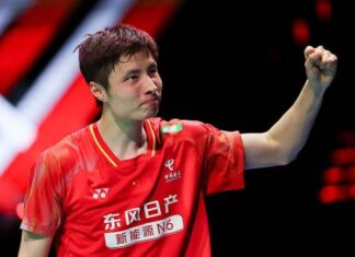 China badminton star Shi Yuqi shares how discipline, mental growth, and years of training shaped his career despite not seeing himself as a natural talent. (Photo: AFP)