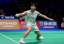 Lee Zii Jia suffers another early exit at the 2026 Macau Open badminton tournament. (Photo: AFP)