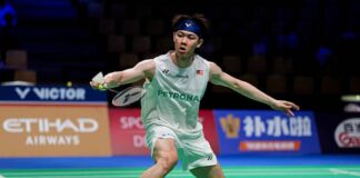 Lee Zii Jia suffers another early exit at the 2026 Macau Open badminton tournament. (Photo: AFP)