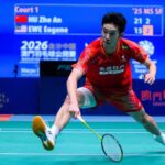Hu Zhe An Beats Eogene Ewe to Reach Macau Open Final Hu Zhe An defeats Eogene Ewe to reach the Macau Open badminton men’s singles final. (Photo: Xinhua)