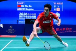 Hu Zhe An Beats Eogene Ewe to Reach Macau Open Final