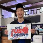 Chou Tien Chen departs Taiwan for California ahead of the 2026 US Open badminton tournament. (Photo: Chou Tien Chen's IG)